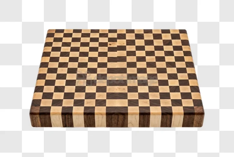 Checkered Cutting Board From Woods end grain wood pattern