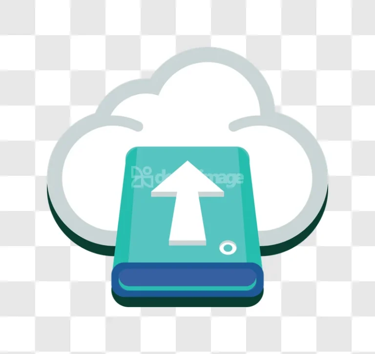 Cloud Upload Server Computing Icon