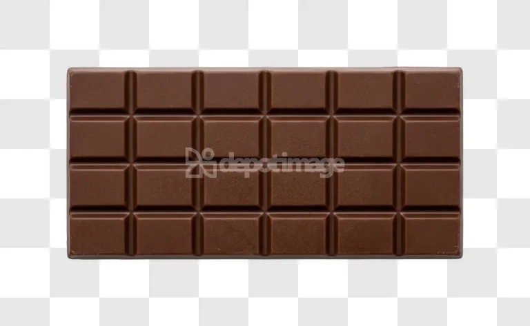 Dark Chocolate Bar Segments Pattern brown rectangular segments
