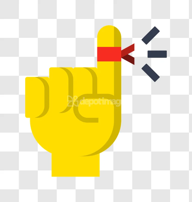 Finger Reminder Red Ribbon Memory Aid Health