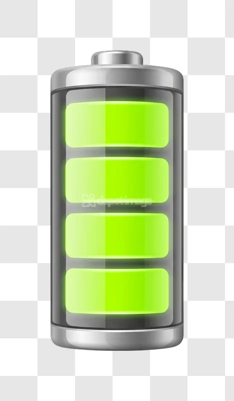 Full Battery Charge Green Indicator Icon