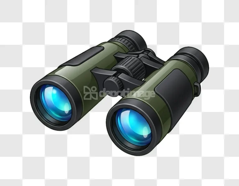 Green Military Binoculars Optic Tool