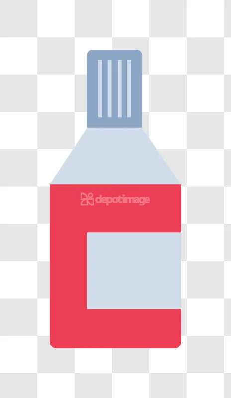 Medicine Bottle Red Label Healthcare