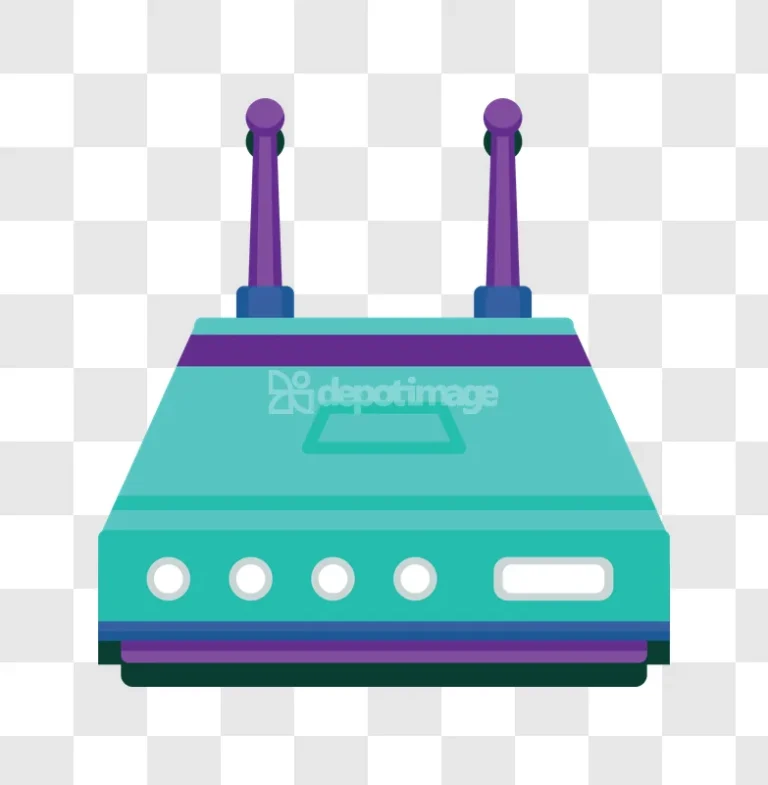 Network Router Wifi Device Icon Green