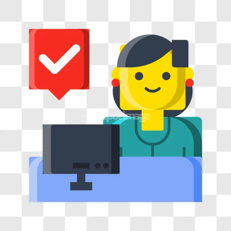 Nurse Doctor Medical Professional Computer Check