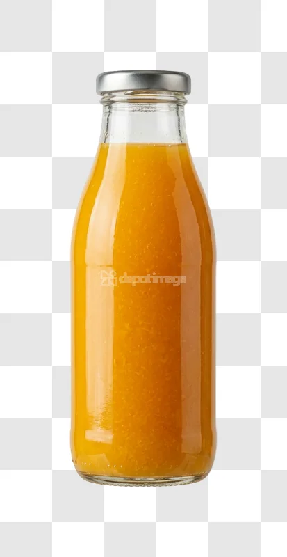 Orange Juice Drink Bottle