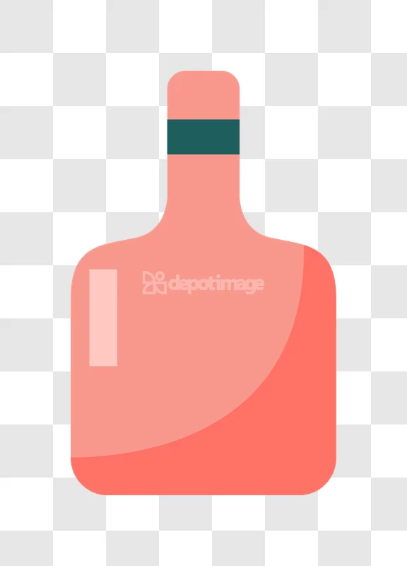 Pink Alcohol Bottle Drink Celebration Event