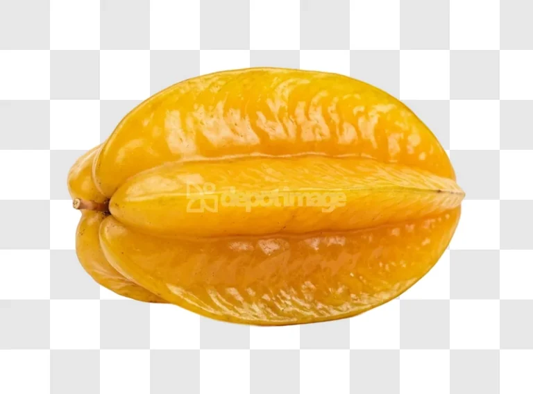 Ripe Yellow Carambola Star Fruit Whole Juicy