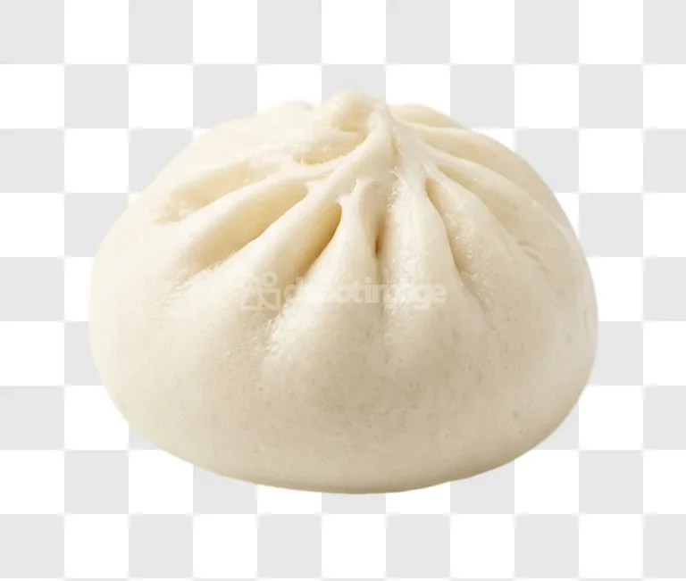 Steamed White Bun Dumpling Food white round soft texture
