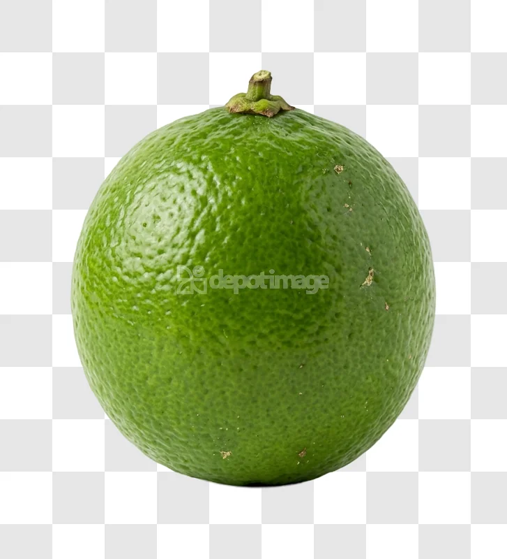 Whole Green Lime Fruit