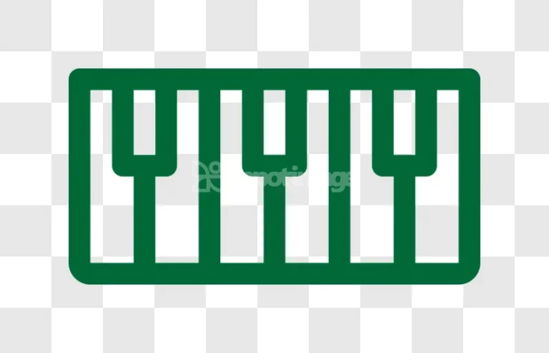 Green Subway Metro Line Symbol Sign
