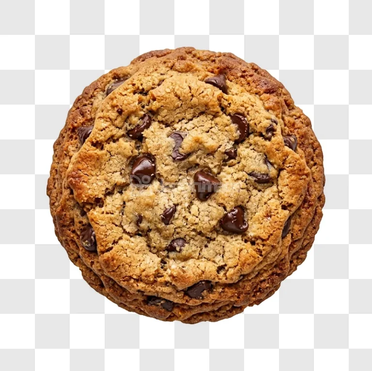 Stack Chocolate Chip Cookies
