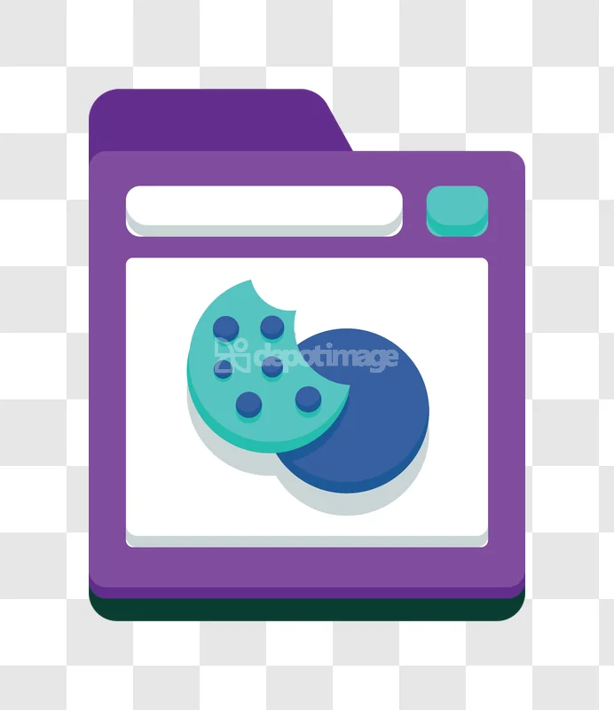 Web Browser Window Internet Cookie Icon