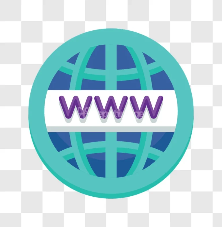 Www Internet Globe Icon Purple Blue Teal