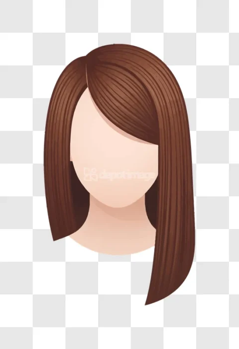 Anonymous Person Head Brown Hair