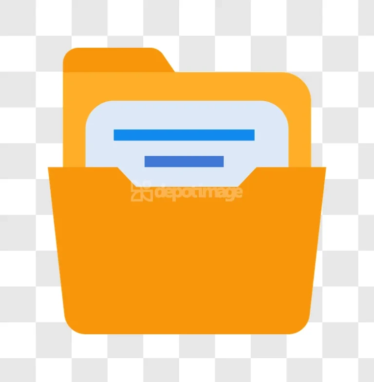 Folder Documents Financial Records Icon