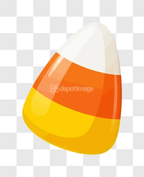 Halloween Candy Corn Illustration Sweet