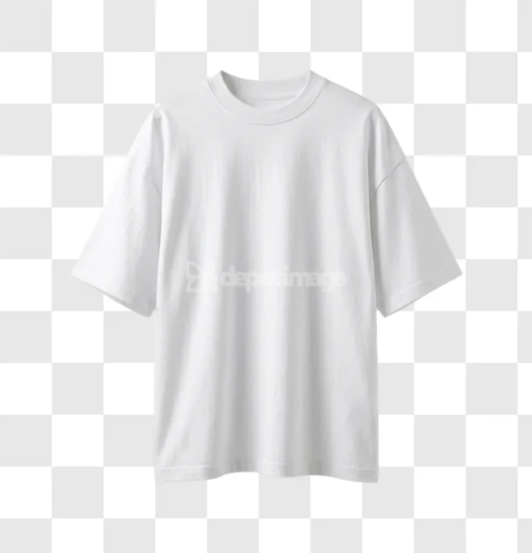 White Oversized Plain Tshirt Clothing