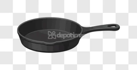 Black Cast Iron Skillet