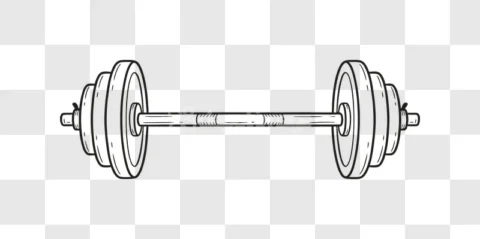 Dumbbell Barbell Weightlifting Exercise Fitness to