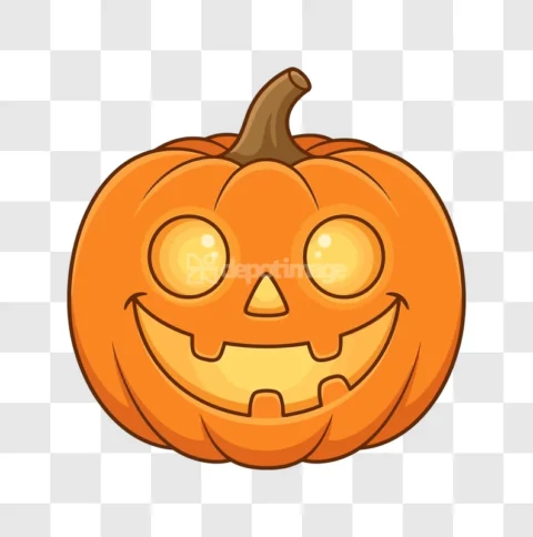Happy Halloween Carved Pumpkin Jack O Lantern
