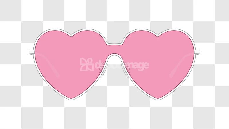 Heart Shaped Pink Sunglasses White Frame, vibrant pink lenses, white frame, playful fashion