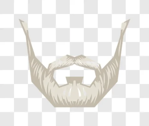 Hipster Beard Mustache Goatee Style