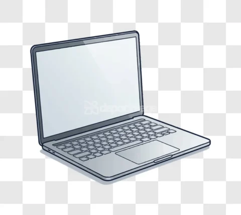 Laptop Computer Device Electronic Illustration
