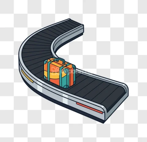 Luggage Baggage Carousel Airport Travel