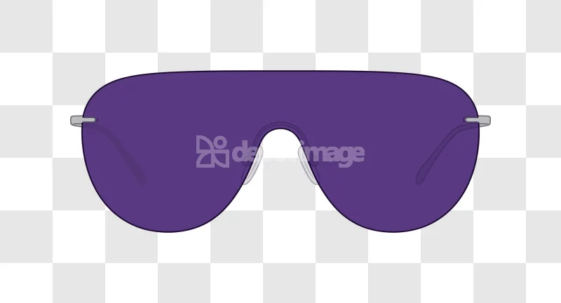 Purple Aviator Sunglasses Eyewear Accessory: vibrant purple, rimless, fashion eyewear