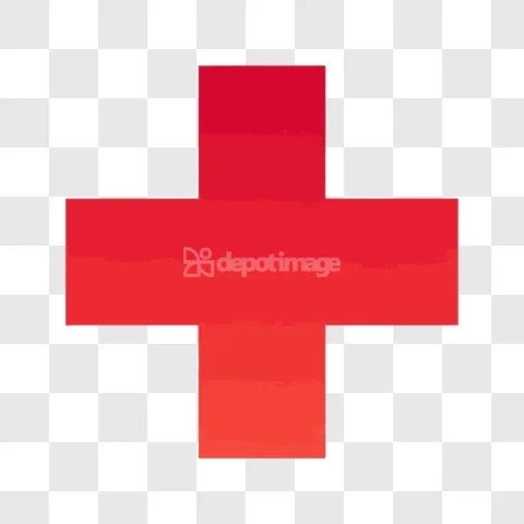 Red Plus Symbol Cross Medical Healthcare