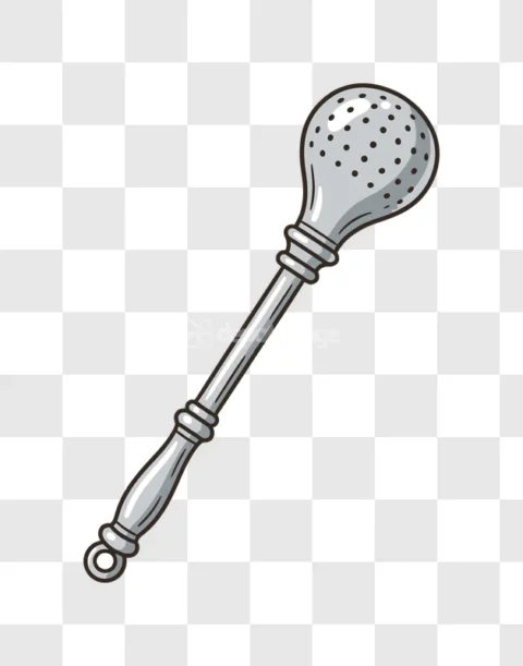 Silver Tea Strainer Infuser Utensil Metal