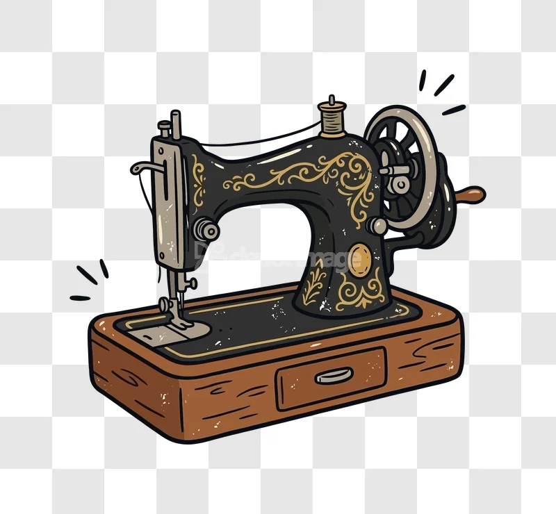 Vintage Sewing Machine Classic Antique Retro